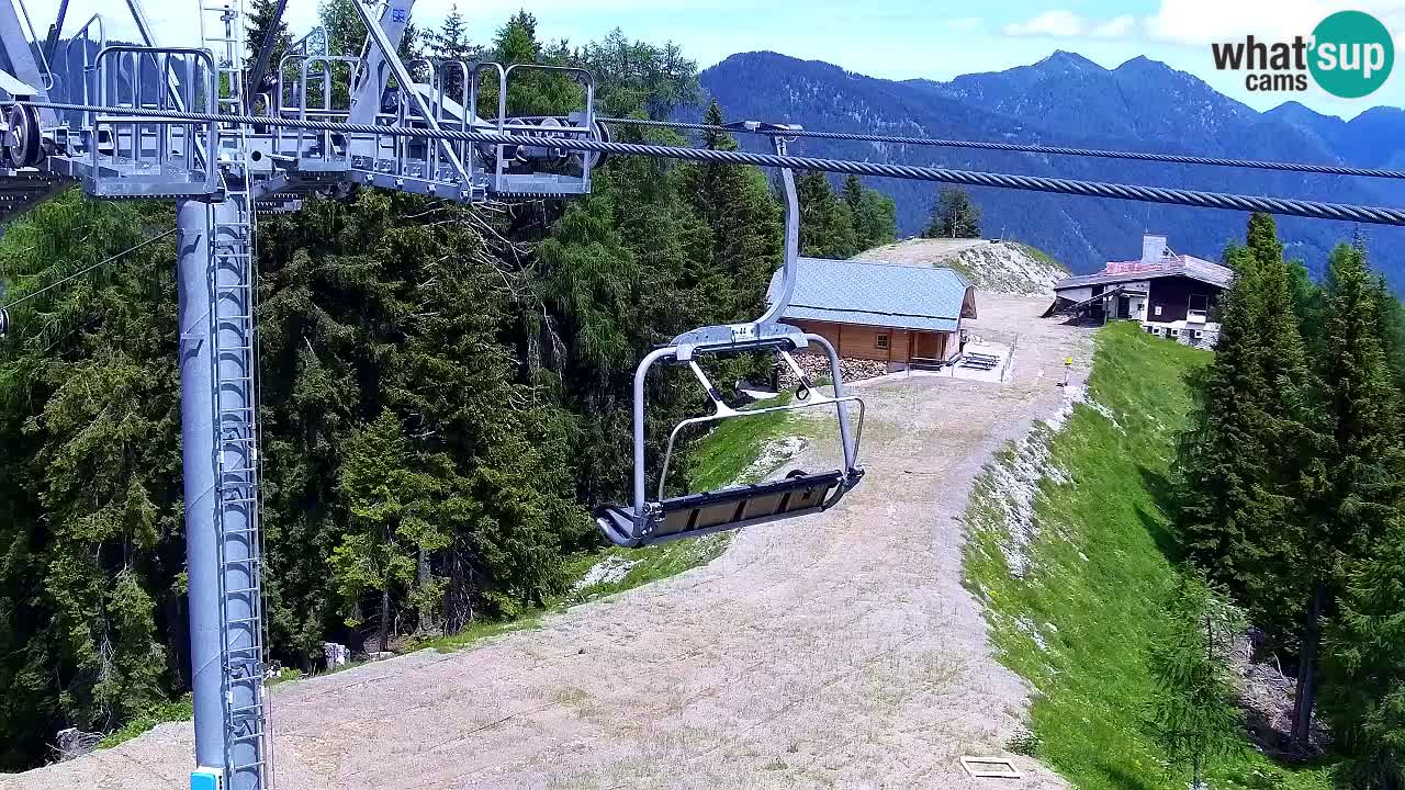 Webcam Kranjska Gora VITRANC 2 | station supérieure