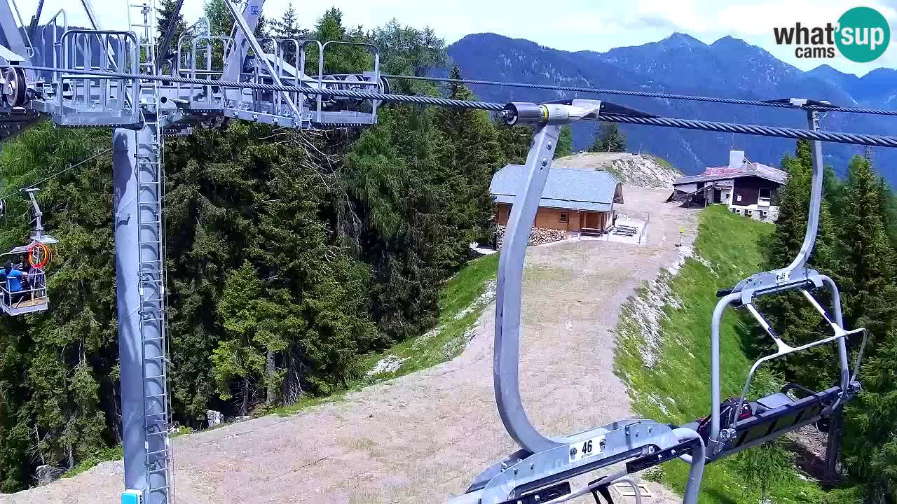 Webcam Kranjska Gora VITRANC 2 upper station