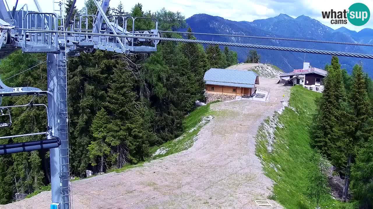 Webcam Kranjska Gora VITRANC 2 | Station supérieure
