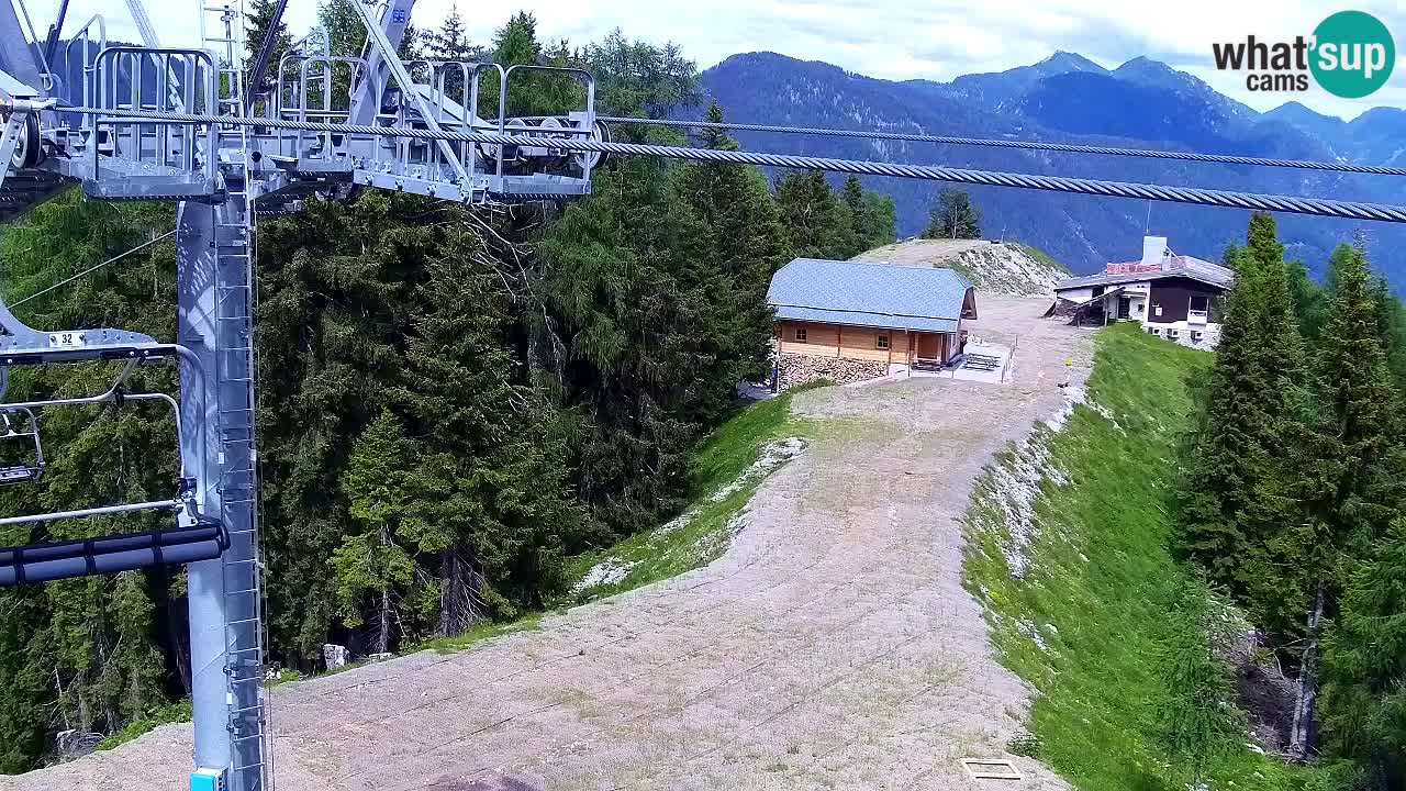 Webcam Kranjska Gora VITRANC 2 | Station supérieure