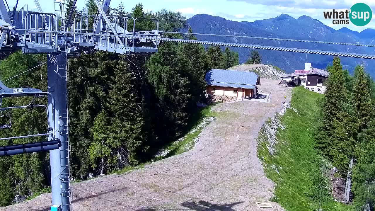 Webcam Kranjska Gora VITRANC 2 | Station supérieure