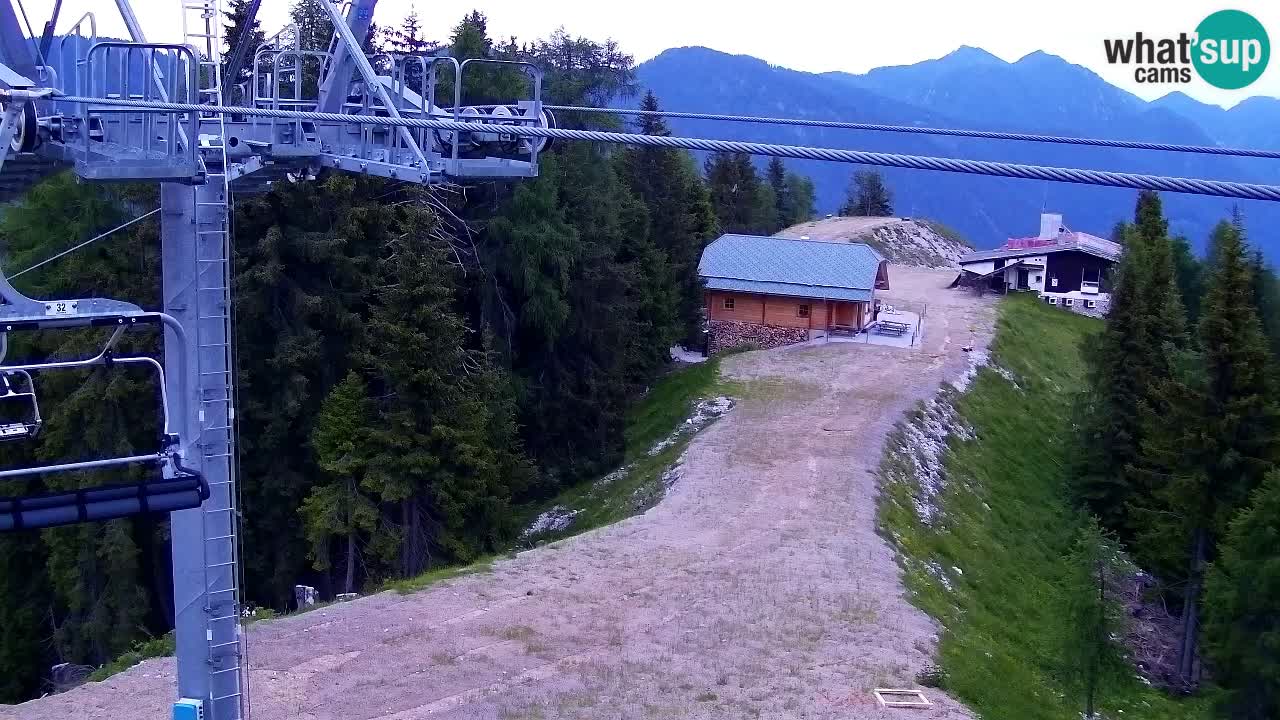 Web kamera Kranjska Gora VITRANC 2 | gornja postaja
