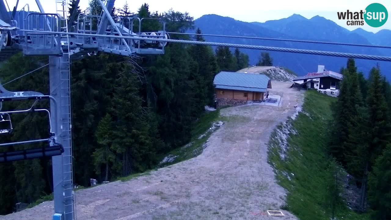 Webcam Kranjska Gora VITRANC 2 upper station