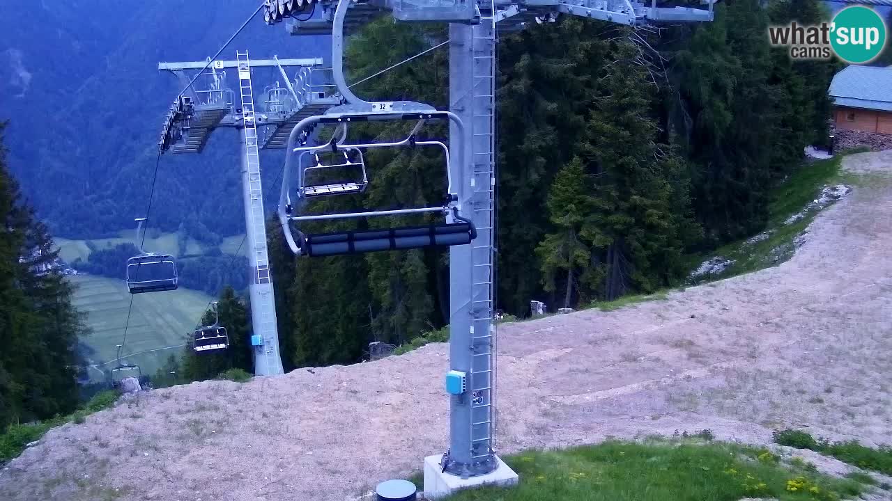 Webcam Kranjska Gora VITRANC 2 | station supérieure