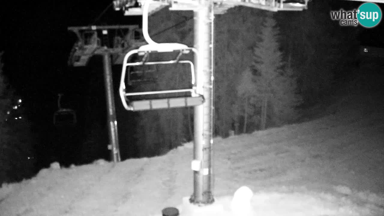 Webcam Kranjska Gora VITRANC 2 upper station