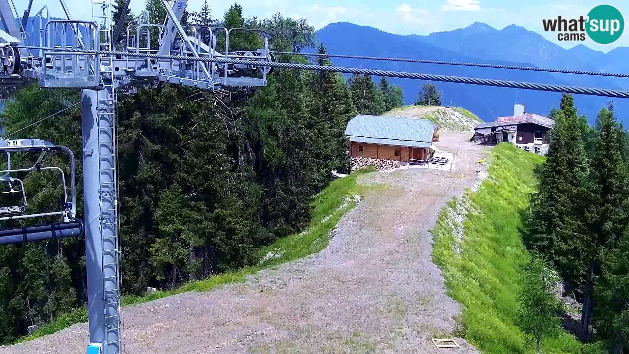Webcam Kranjska Gora VITRANC 2 upper station