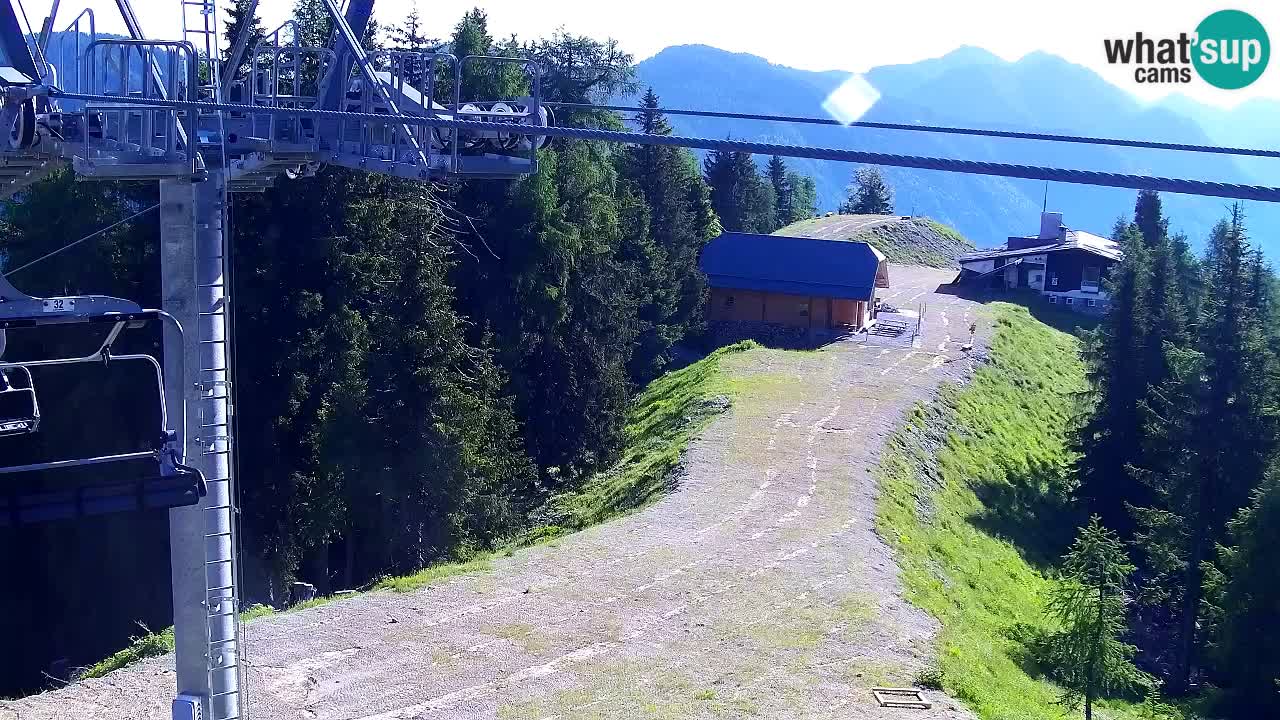 Webcam Kranjska Gora VITRANC 2 upper station