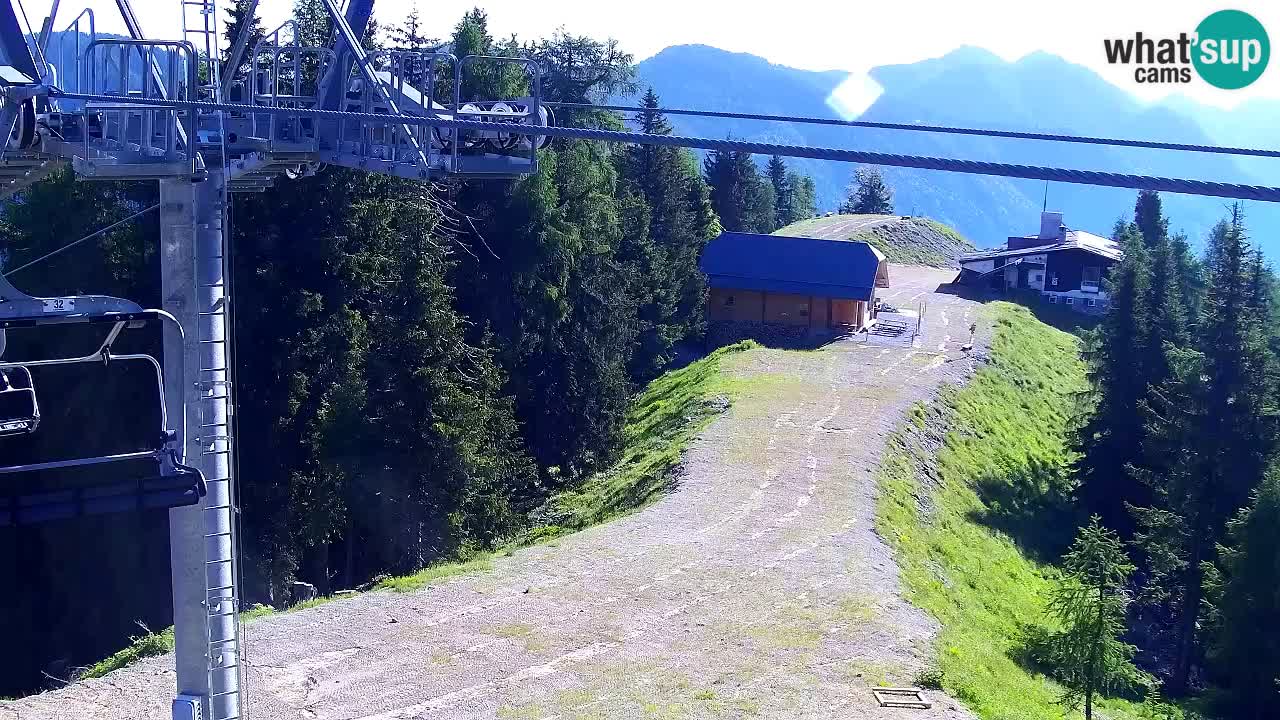 Webcam Kranjska Gora VITRANC 2 upper station