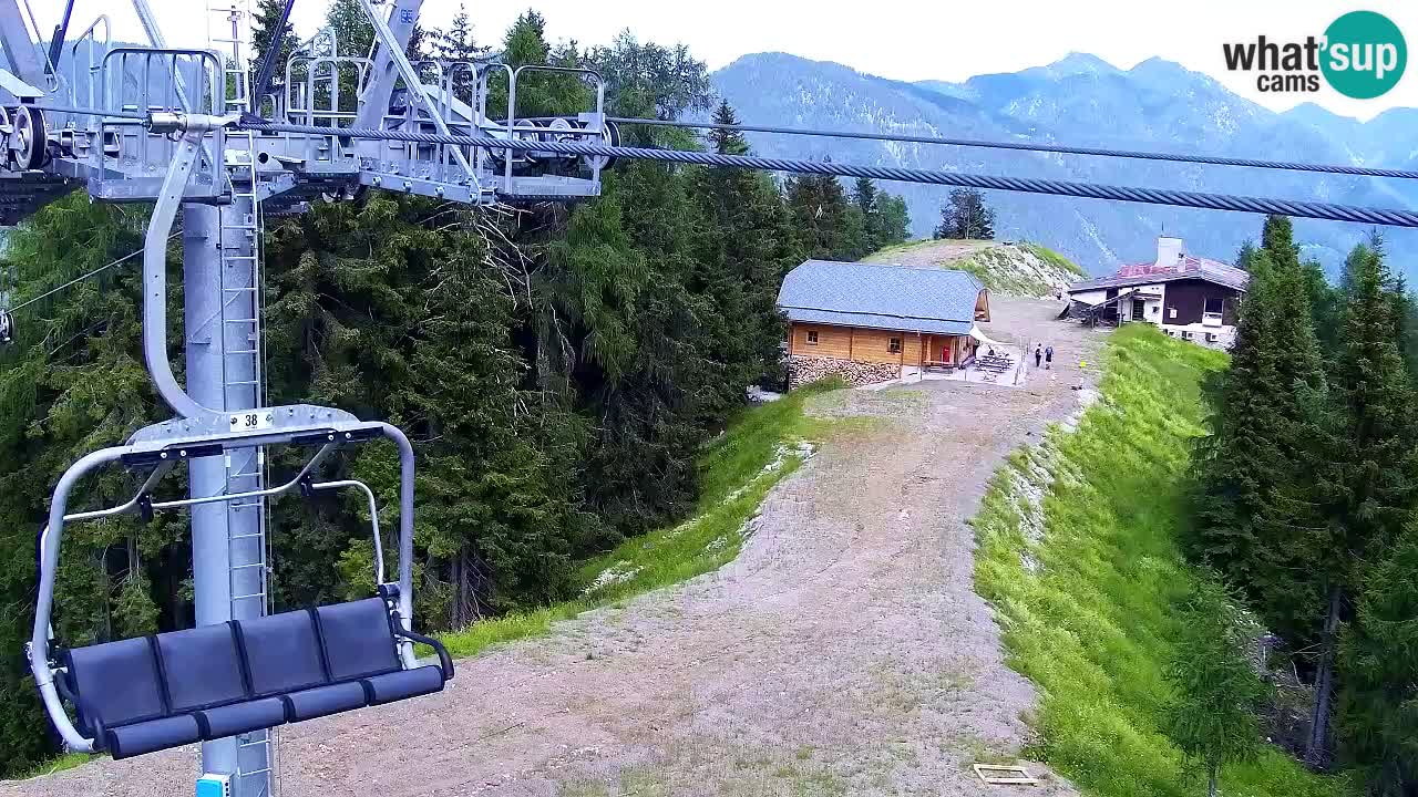Webcam Kranjska Gora VITRANC 2 upper station