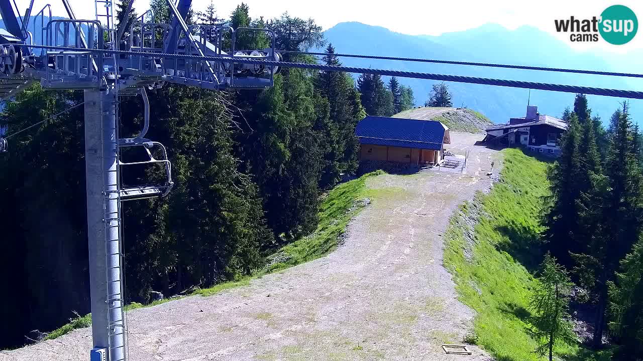 Webcam Kranjska Gora VITRANC 2 | station supérieure
