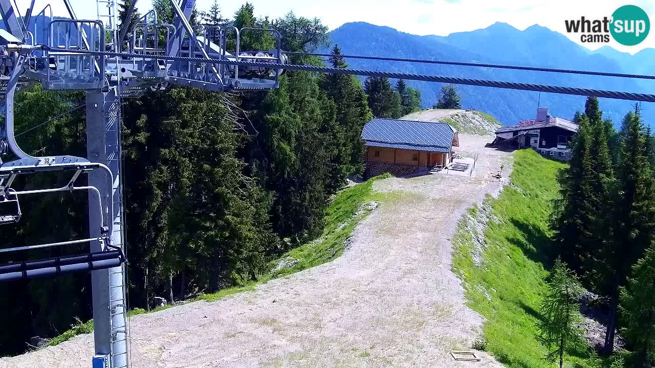 Webcam Kranjska Gora VITRANC 2 | station supérieure