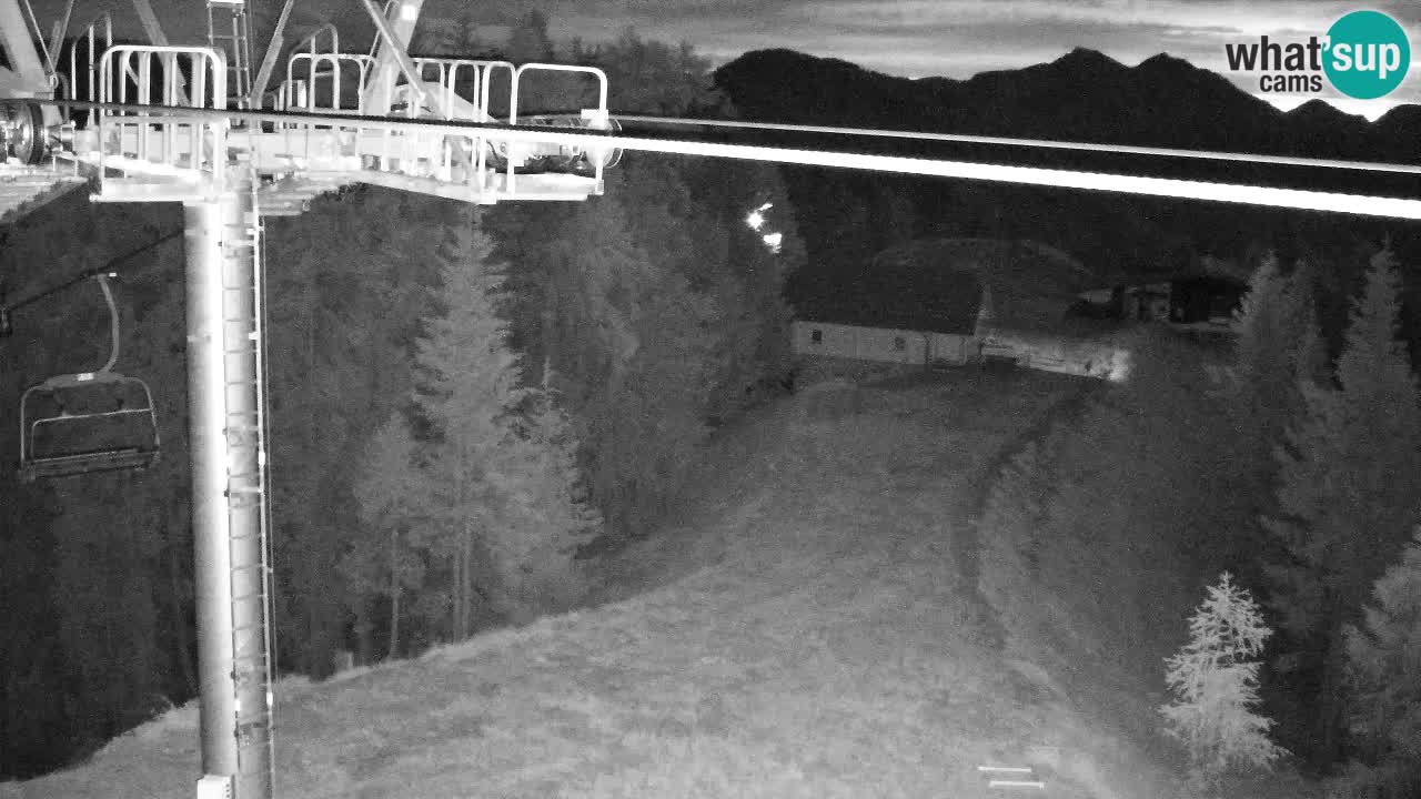 Webcam Kranjska Gora VITRANC 2 upper station