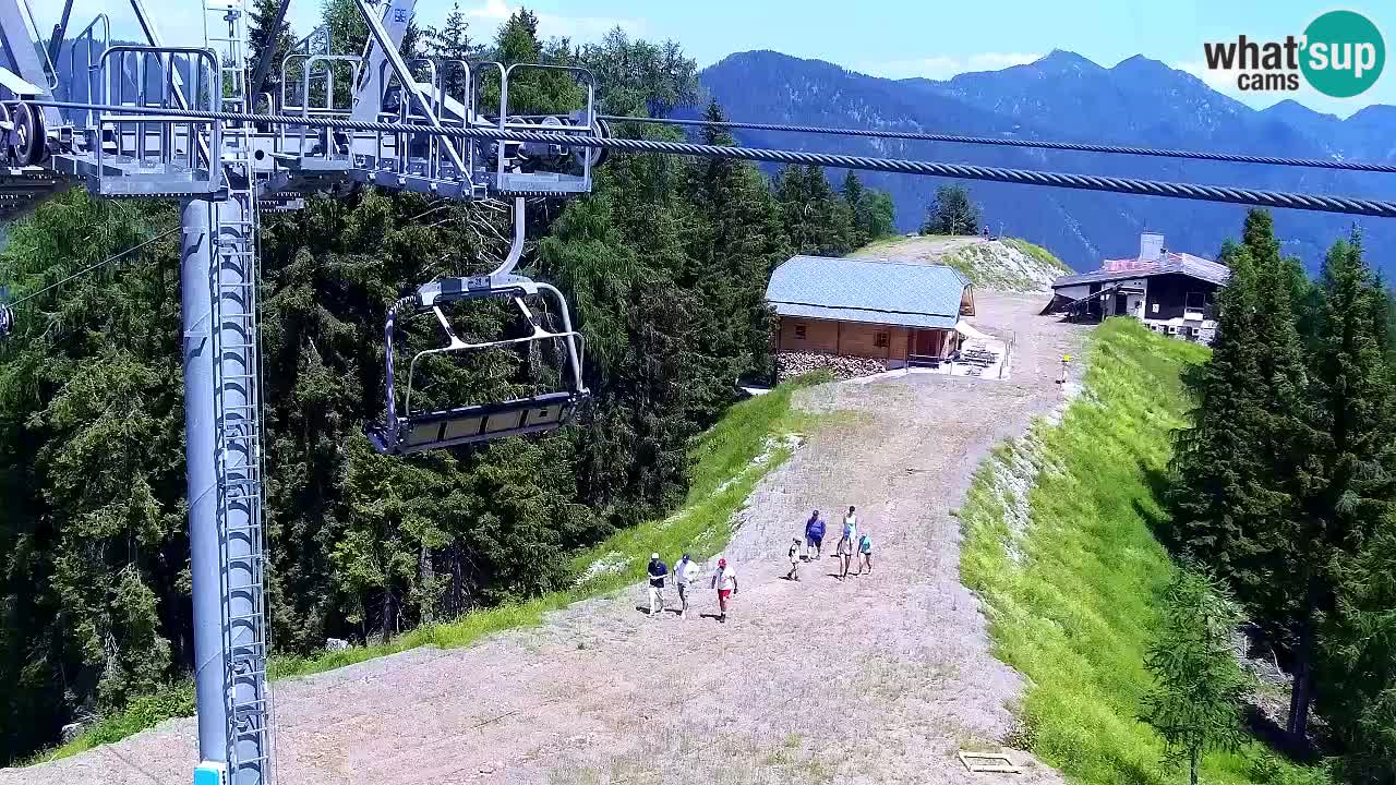 Webcam Kranjska Gora VITRANC 2 upper station