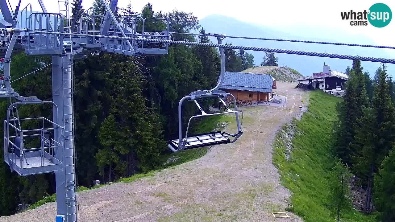 Webcam Kranjska Gora VITRANC 2 | station supérieure