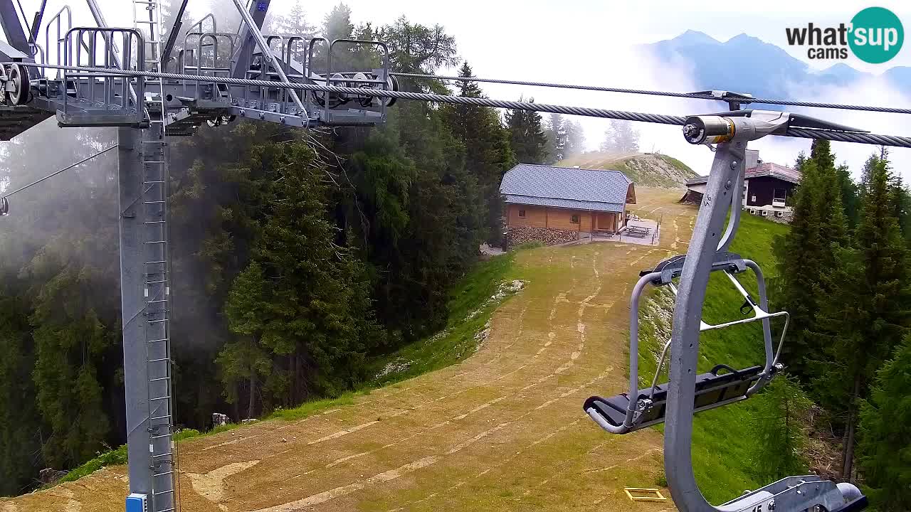 Webcam Kranjska Gora VITRANC 2 upper station