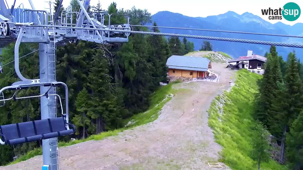 Web kamera Kranjska Gora VITRANC 2 | gornja postaja
