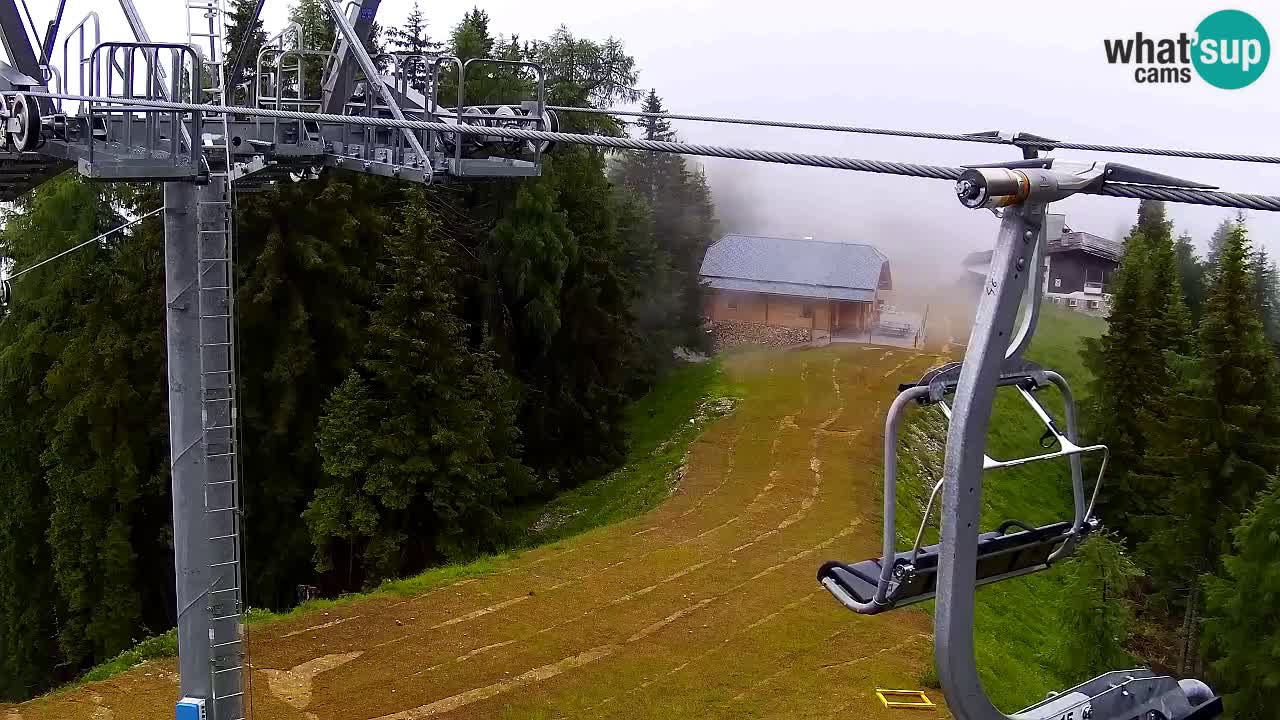 Webcam Kranjska Gora VITRANC 2 upper station