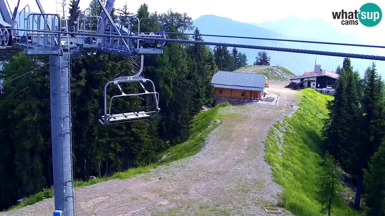 Webcam Kranjska Gora VITRANC 2 | station supérieure
