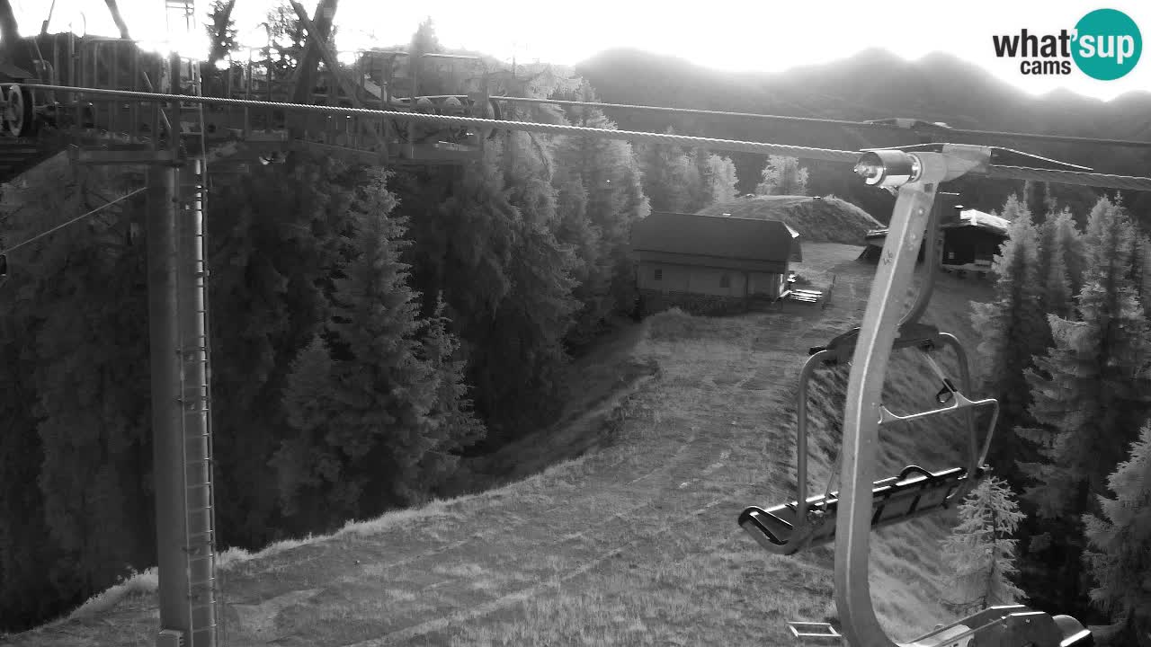Web kamera Kranjska Gora VITRANC 2 | gornja postaja