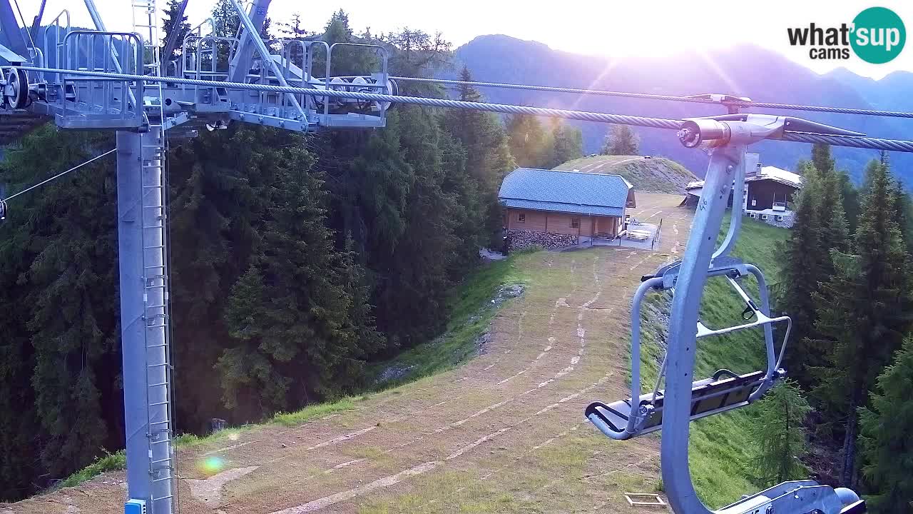 Web kamera Kranjska Gora VITRANC 2 | gornja postaja