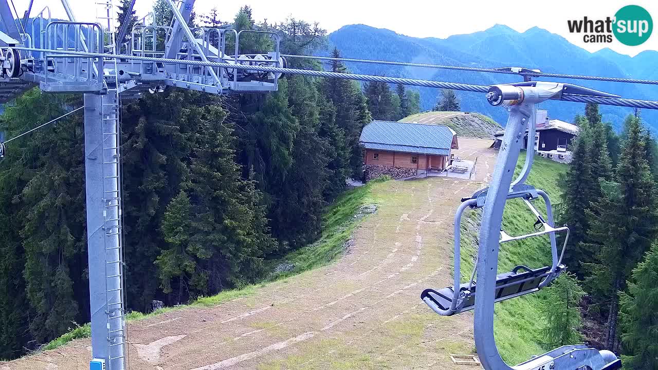 Webcam Kranjska Gora VITRANC 2 upper station