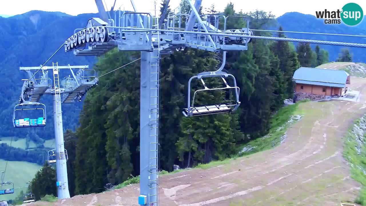 Webcam Kranjska Gora VITRANC 2 upper station