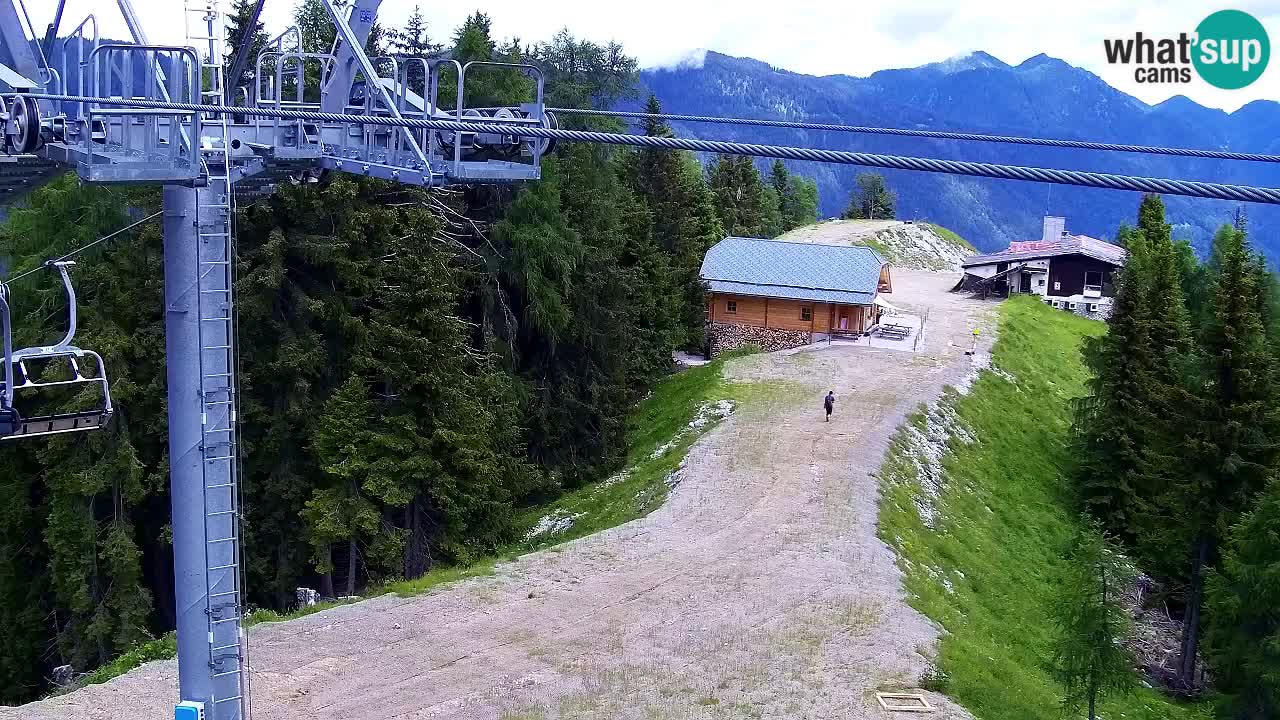 Webcam Kranjska Gora VITRANC 2 | Station supérieure