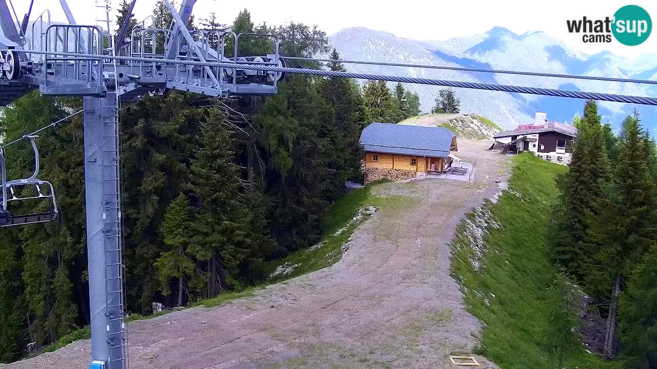 Webcam Kranjska Gora VITRANC 2 | Station supérieure