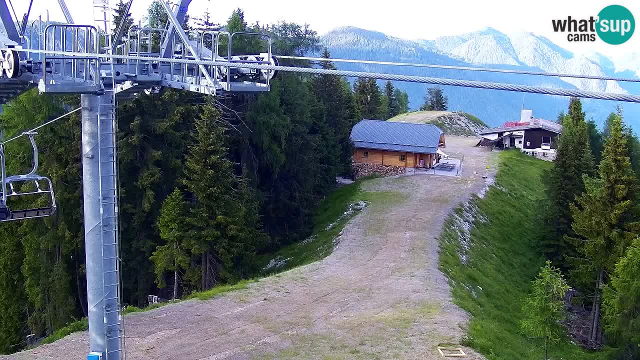 Webcam Kranjska Gora VITRANC 2 upper station