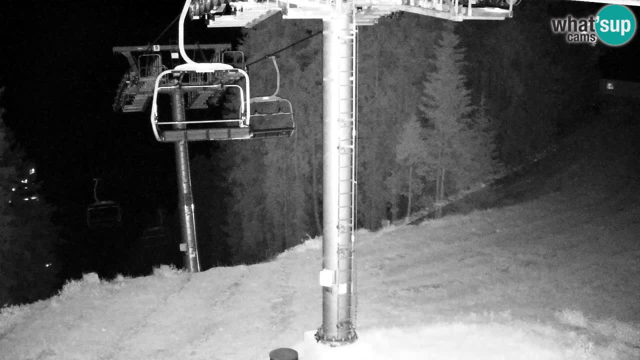 Webcam Kranjska Gora VITRANC 2 upper station