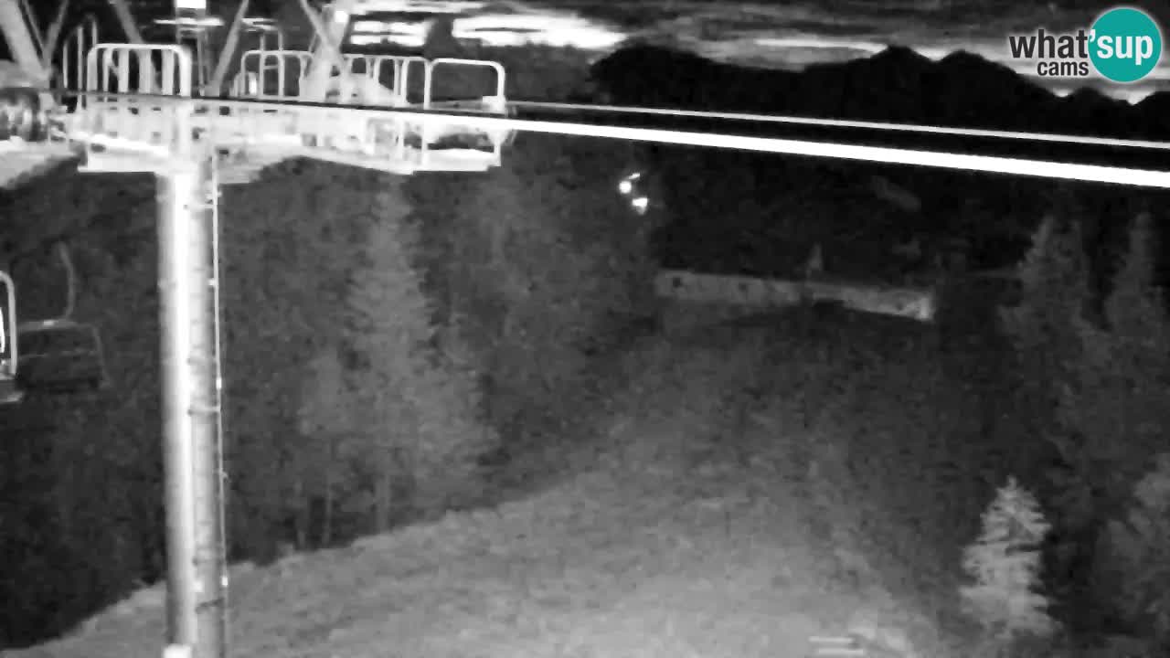 Webcam Kranjska Gora VITRANC 2 upper station