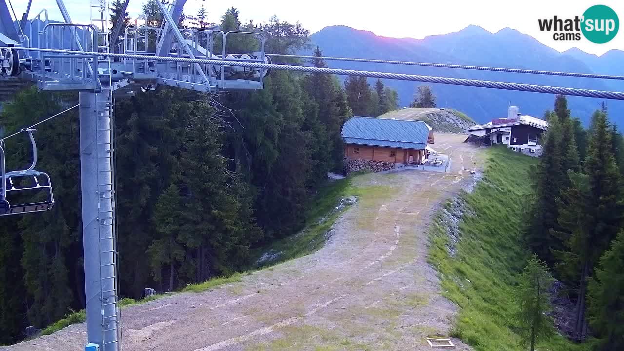 Webcam Kranjska Gora VITRANC 2 | station supérieure