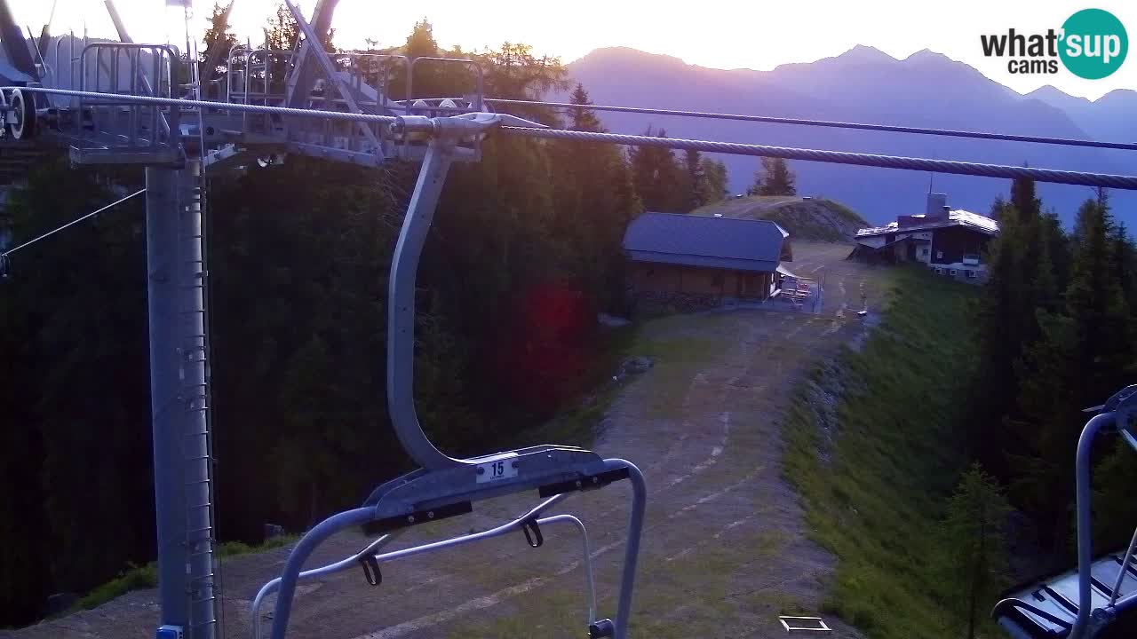 Webcam VITRANC 2 | Kranjska Gora – stazione superiore