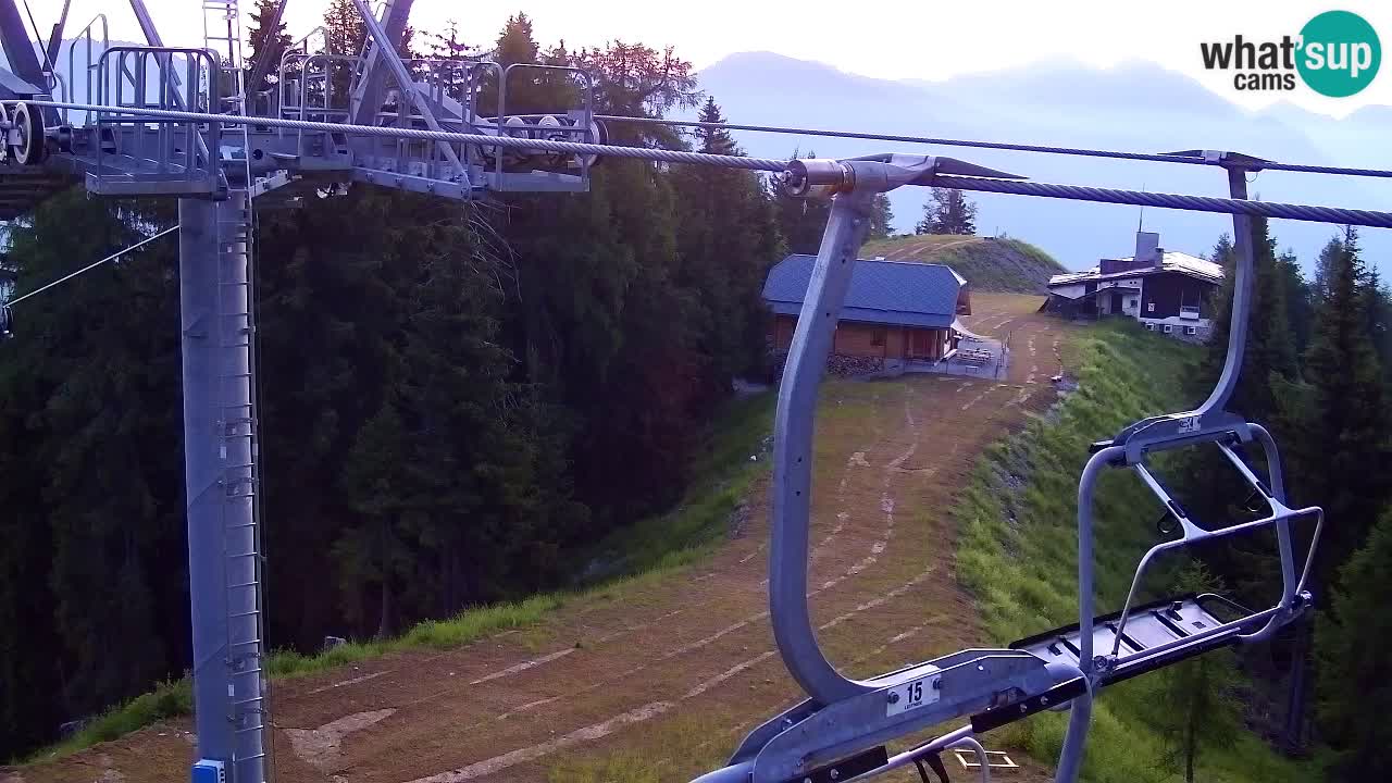 Web kamera Kranjska Gora VITRANC 2 | gornja postaja