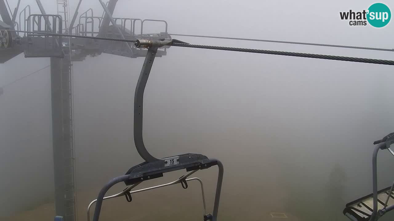 Web kamera Kranjska Gora VITRANC 2 | gornja postaja