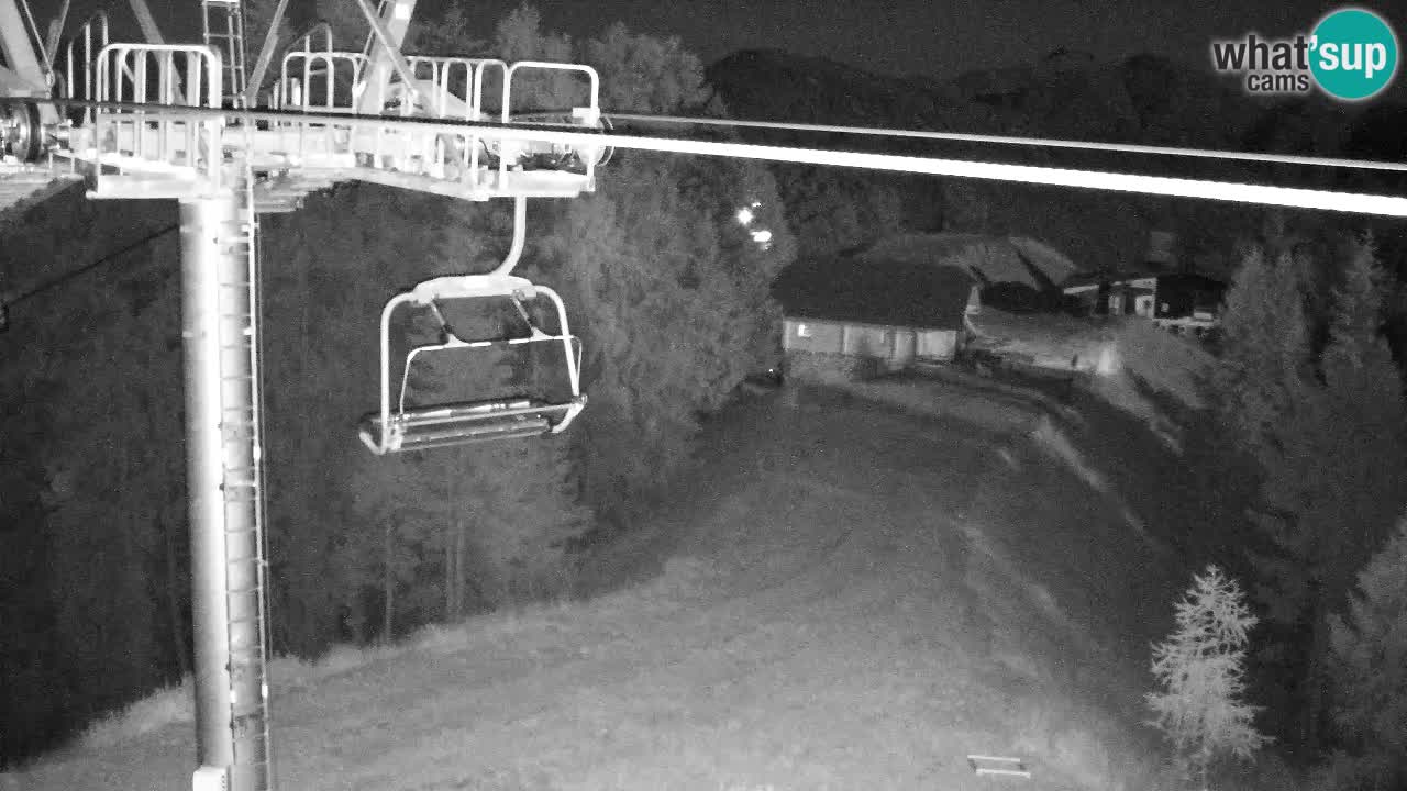 Web kamera Kranjska Gora VITRANC 2 | gornja postaja