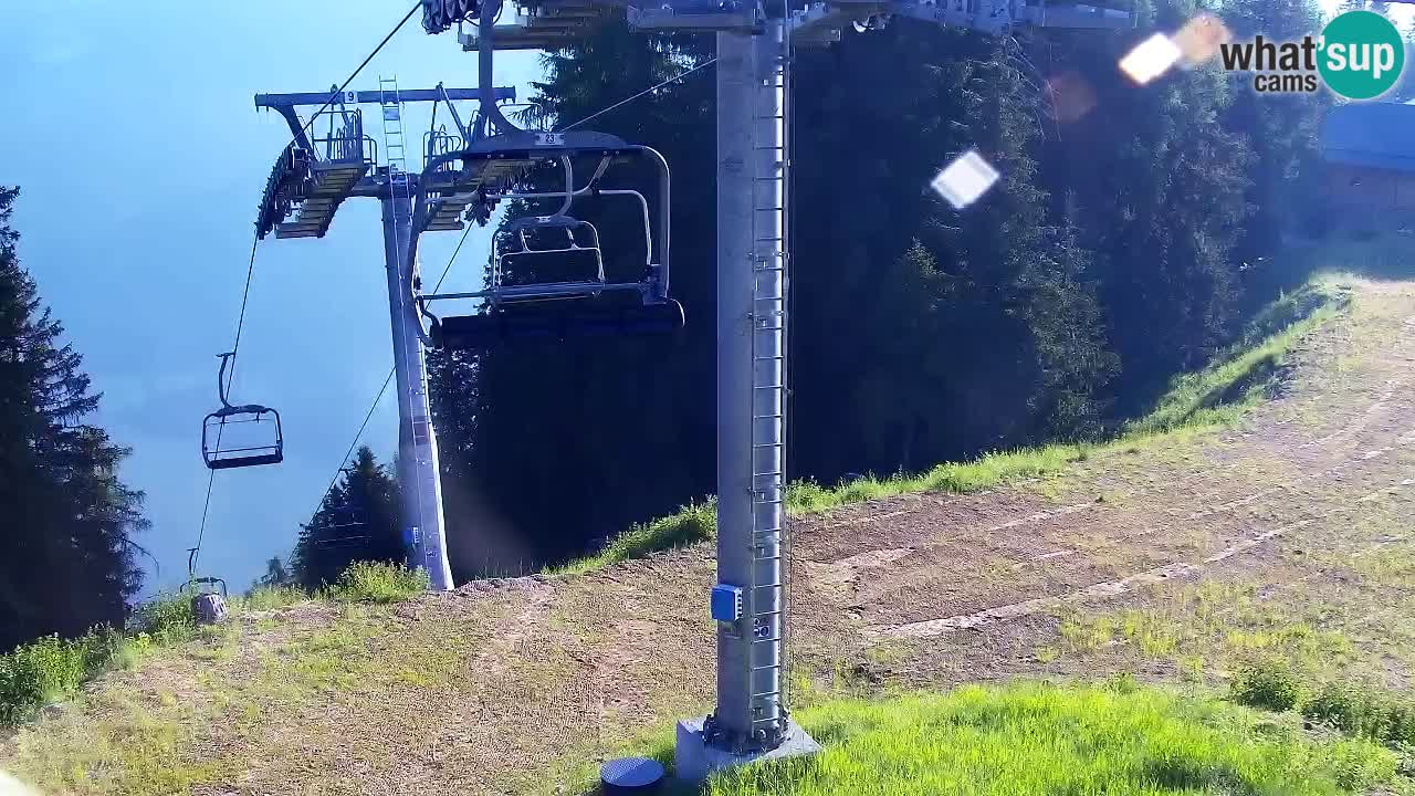 Web kamera Kranjska Gora VITRANC 2 | gornja postaja