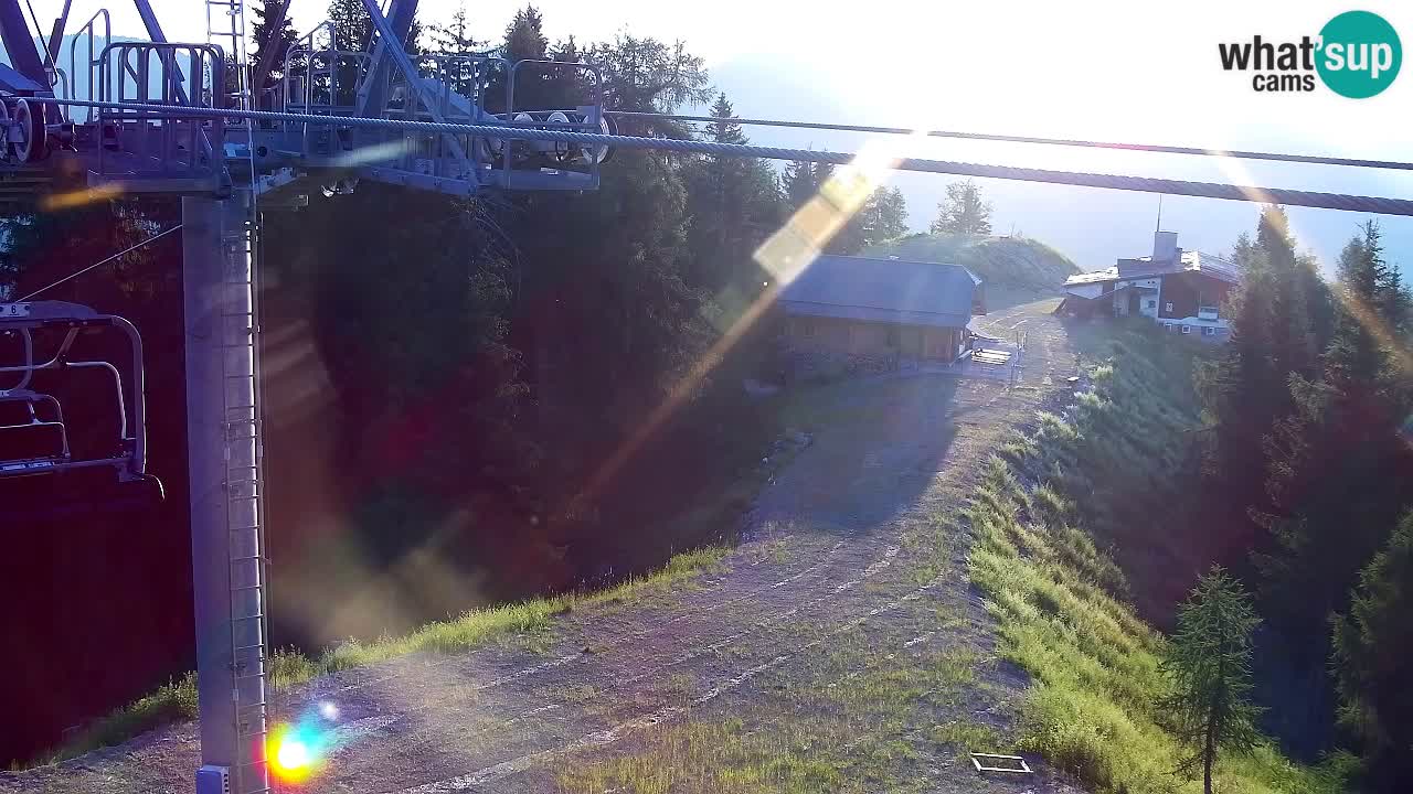 Webcam Kranjska Gora VITRANC 2 upper station