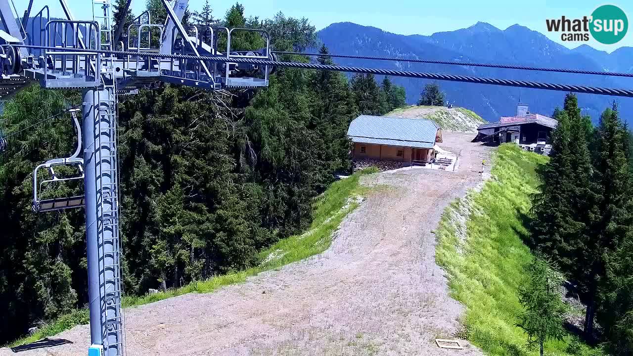 Webcam Kranjska Gora VITRANC 2 | Station supérieure