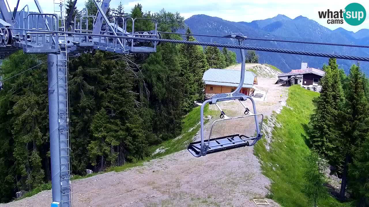 Webcam Kranjska Gora VITRANC 2 upper station