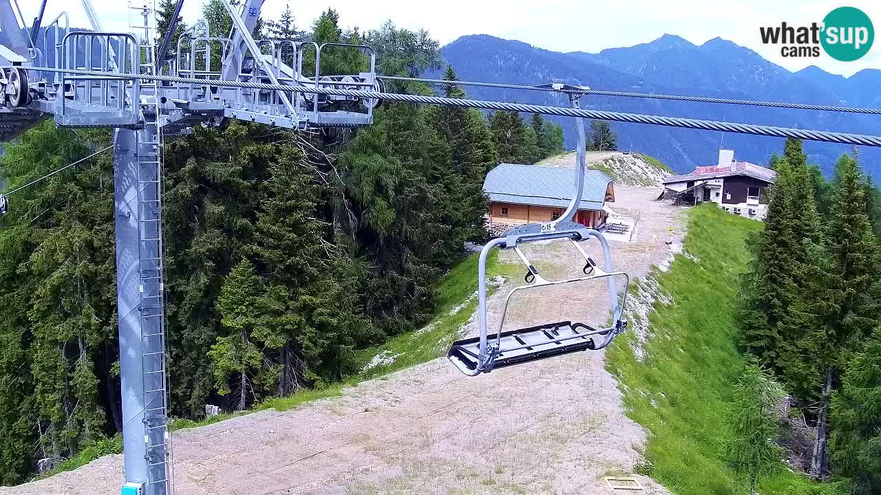 Webcam Kranjska Gora VITRANC 2 | station supérieure