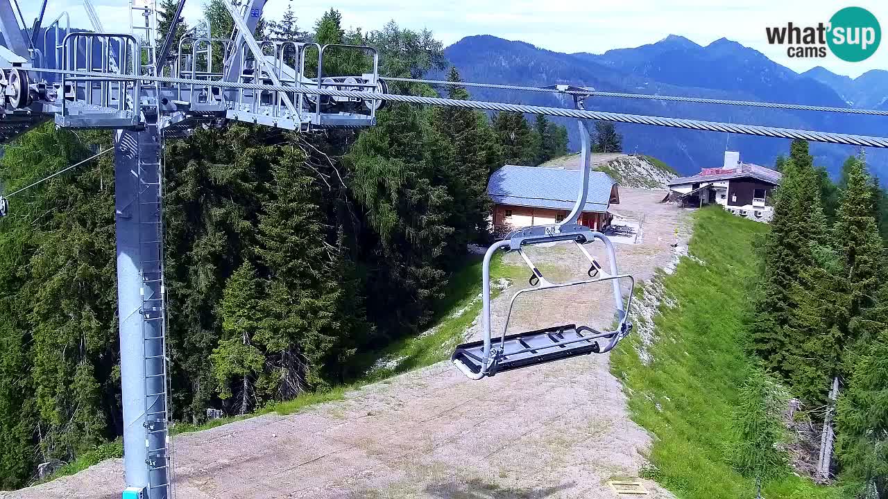 Webcam Kranjska Gora VITRANC 2 | station supérieure