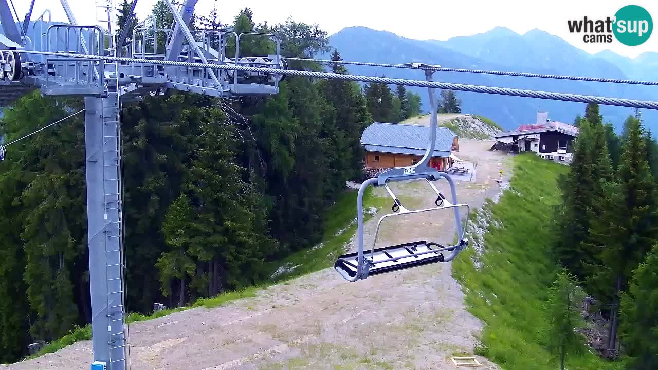 Web kamera Kranjska Gora VITRANC 2 | gornja postaja