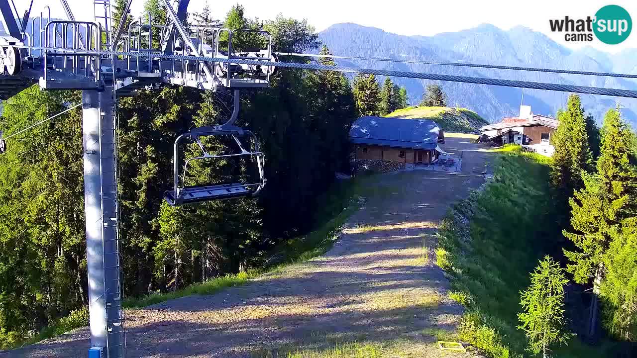 Webcam Kranjska Gora VITRANC 2 | station supérieure