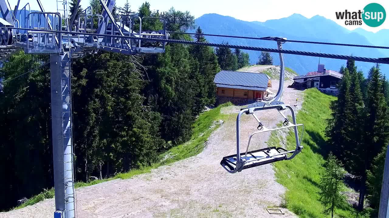 Webcam Kranjska Gora VITRANC 2 upper station