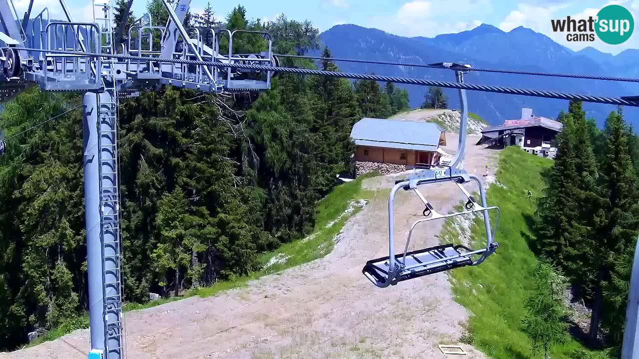 Webcam Kranjska Gora VITRANC 2 upper station