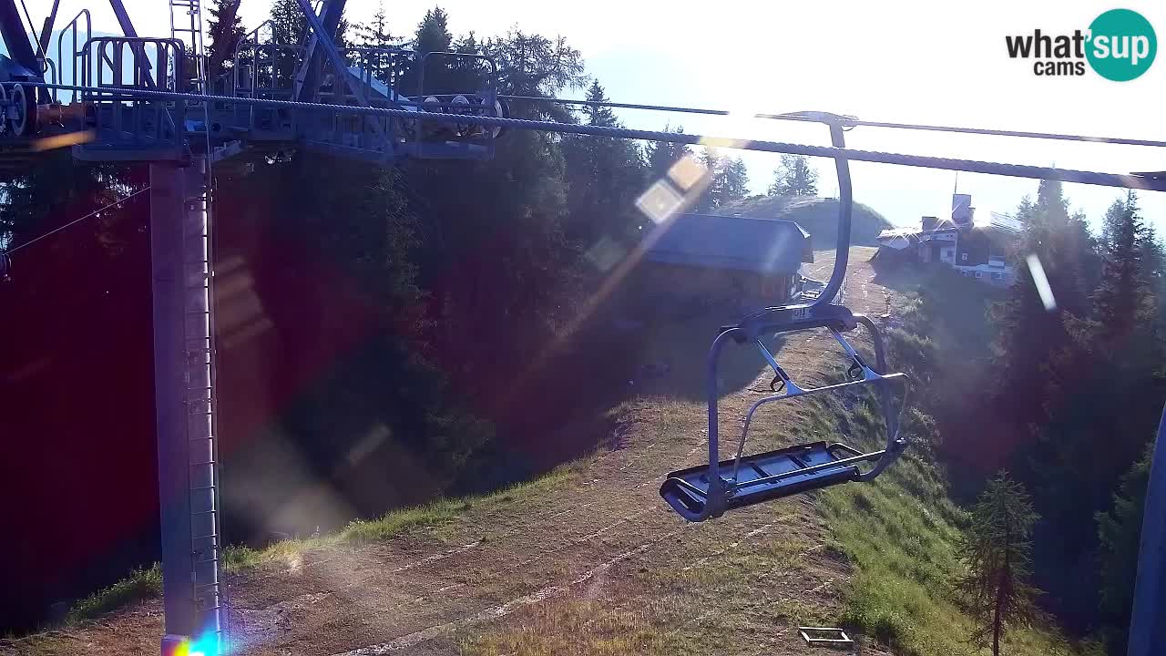 Webcam Kranjska Gora VITRANC 2 | Station supérieure