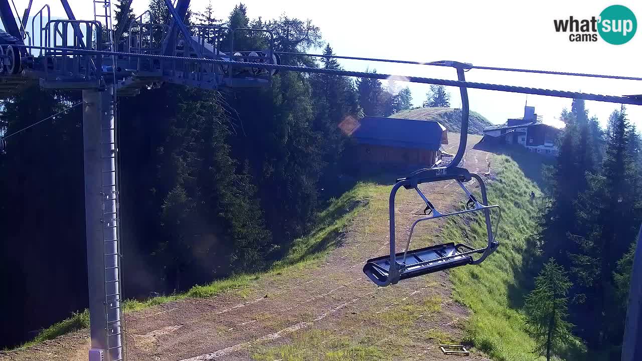 Webcam Kranjska Gora VITRANC 2 | station supérieure