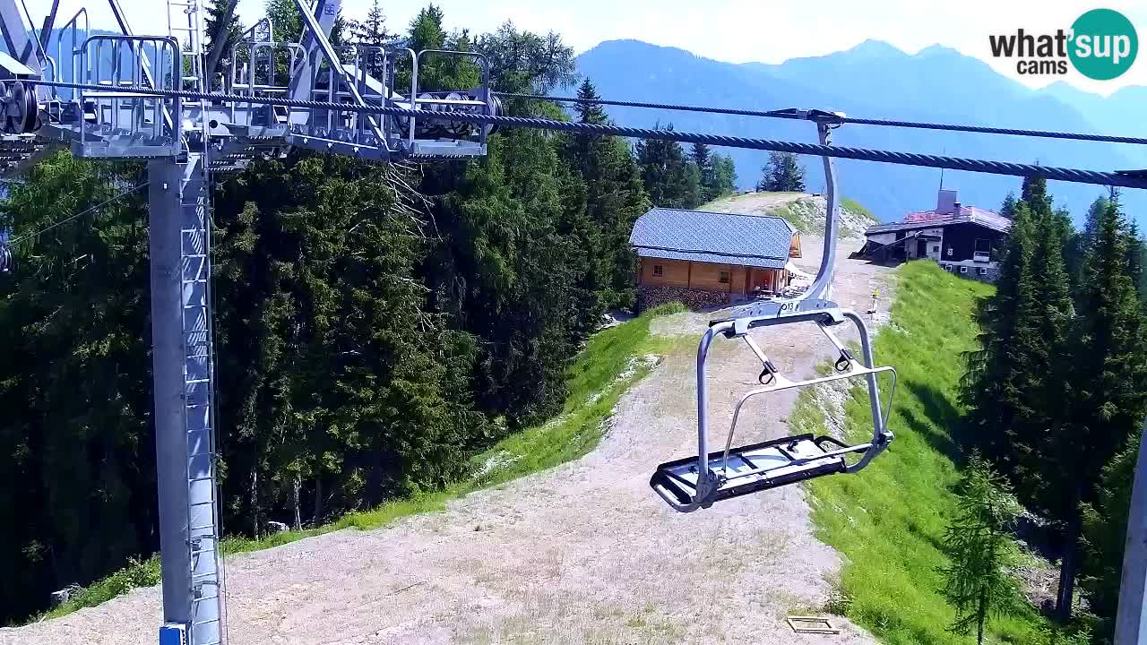 Webcam Kranjska Gora VITRANC 2 upper station
