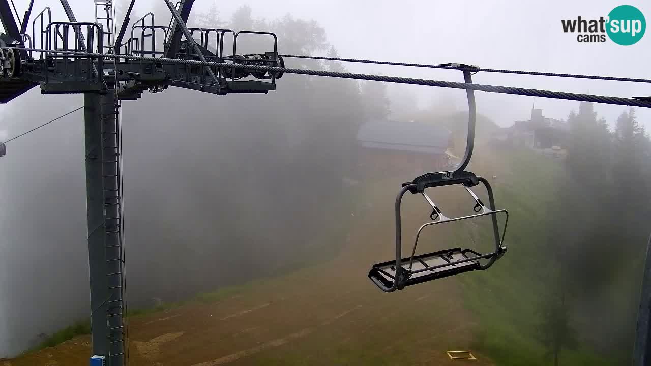 Webcam Kranjska Gora VITRANC 2 | Station supérieure